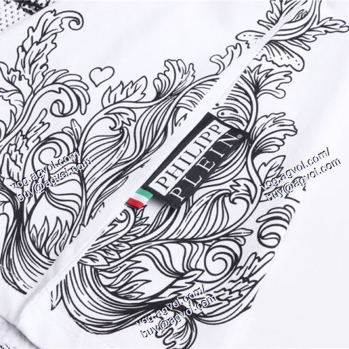  PHILIPP PLEINブランドコピー 半袖Tシャツ フィリッププレイン PHILIPP PLEIN 2021春夏 落ち着いた感覚 2色可選
