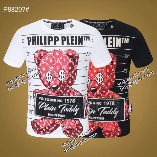  PHILIPP PLEINスーパーコピー 2色可選 半袖Tシャツ フィリッププレイン PHILIPP PLEIN 魅力的 2021春夏