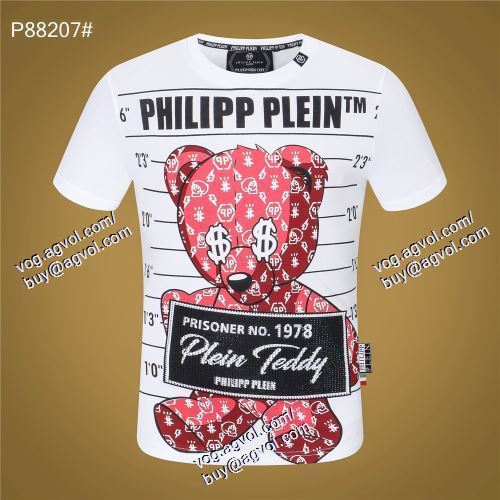  PHILIPP PLEINスーパーコピー 2色可選 半袖Tシャツ フィリッププレイン PHILIPP PLEIN 魅力的 2021春夏