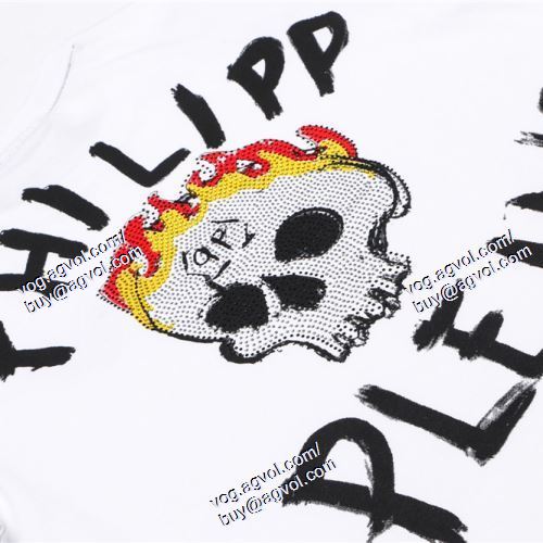  2021春夏 ムダな装飾を排したデザイン フィリッププレイン PHILIPP PLEIN 2色可選 半袖Tシャツ PHILIPP PLEINコピー