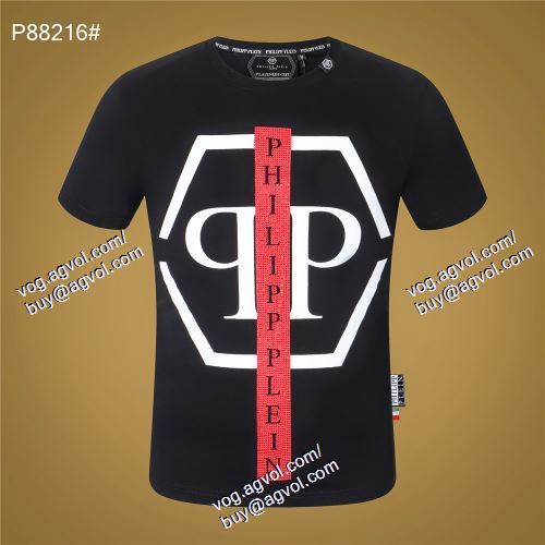  半袖Tシャツ 2色可選 フィリッププレイン PHILIPP PLEIN 売れ筋のいい PHILIPP PLEINコピー ブランド 2021春夏 