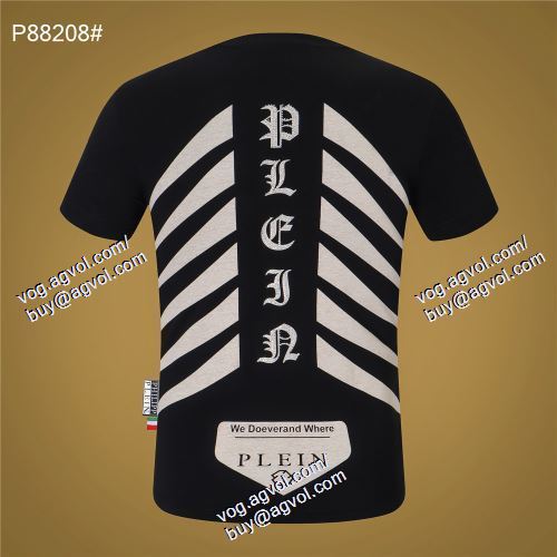  PHILIPP PLEINブランド 偽物 通販 2色可選 半袖Tシャツ フィリッププレイン PHILIPP PLEIN 2021春夏 お洒落に魅せる