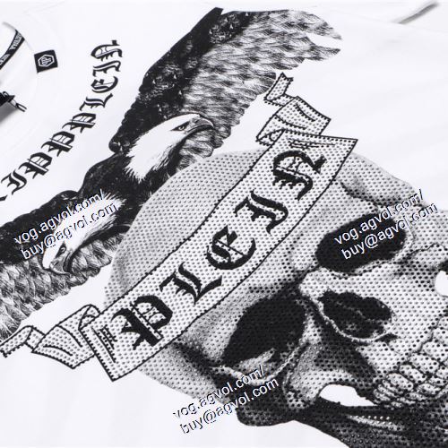  PHILIPP PLEINブランド 偽物 通販 2色可選 半袖Tシャツ フィリッププレイン PHILIPP PLEIN 2021春夏 お洒落に魅せる