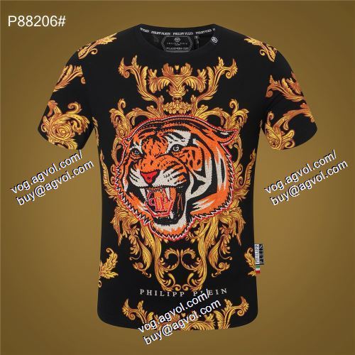  2021春夏 フィリッププレイン PHILIPP PLEIN デザイン性の高い PHILIPP PLEINスーパーコピー 代引 半袖Tシャツ 2色可選