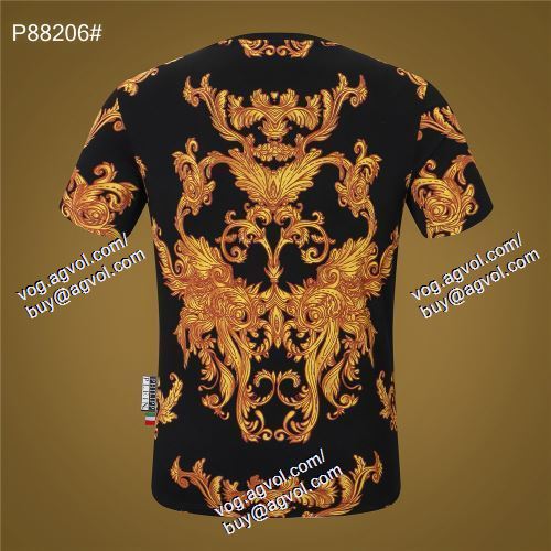  2021春夏 フィリッププレイン PHILIPP PLEIN デザイン性の高い PHILIPP PLEINスーパーコピー 代引 半袖Tシャツ 2色可選