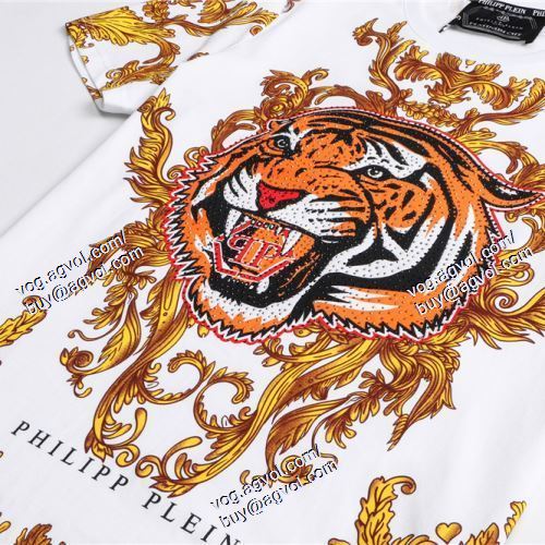  2021春夏 フィリッププレイン PHILIPP PLEIN デザイン性の高い PHILIPP PLEINスーパーコピー 代引 半袖Tシャツ 2色可選