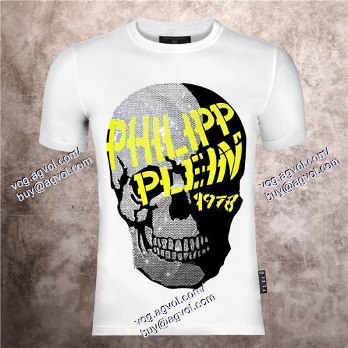  PHILIPP PLEINスーパーコピー 2色可選 半袖Tシャツ ファッション 人気 フィリッププレイン PHILIPP PLEIN 2021春夏