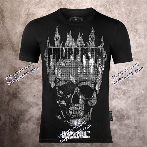 2021春夏 PHILIPP PLEINスーパーコピー 激安 半袖Tシャツ フィリッププレイン PHILIPP PLEIN 2色可選 【激安】 