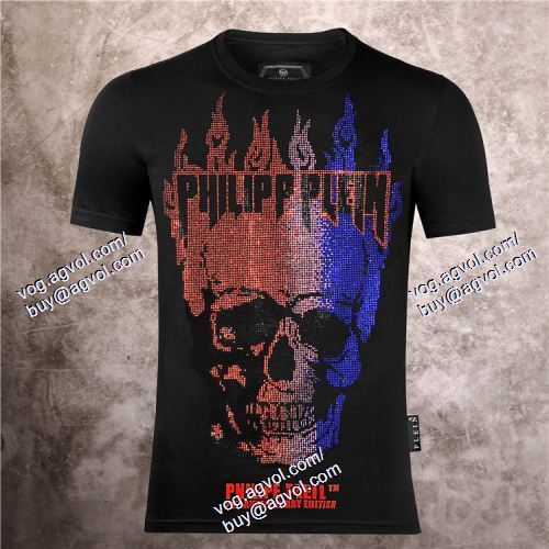  2021春夏 PHILIPP PLEINスーパーコピー 激安 半袖Tシャツ フィリッププレイン PHILIPP PLEIN 2色可選 【激安】 