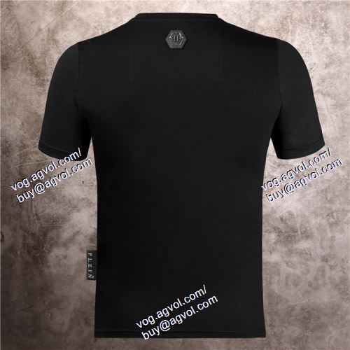  フィリッププレイン PHILIPP PLEIN 2色可選 希少 2021春夏 PHILIPP PLEINコピーブランド 半袖Tシャツ