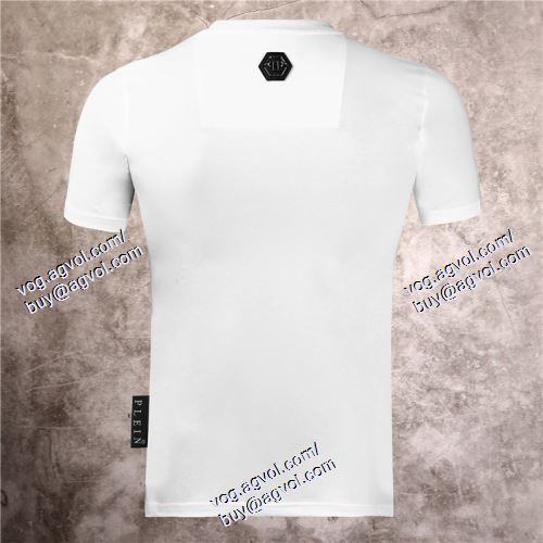  抜群の雰囲気が作れる! フィリッププレイン PHILIPP PLEIN 2021春夏 PHILIPP PLEINブランド コピー 2色可選 半袖Tシャツ