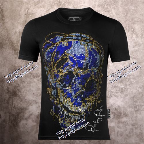  PHILIPP PLEINスーパーコピー 半袖Tシャツ フィリッププレイン PHILIPP PLEIN 2021春夏 格安！ 