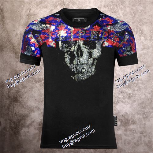 2021春夏 値下げ！ フィリッププレイン PHILIPP PLEIN 半袖Tシャツ PHILIPP PLEINコピー