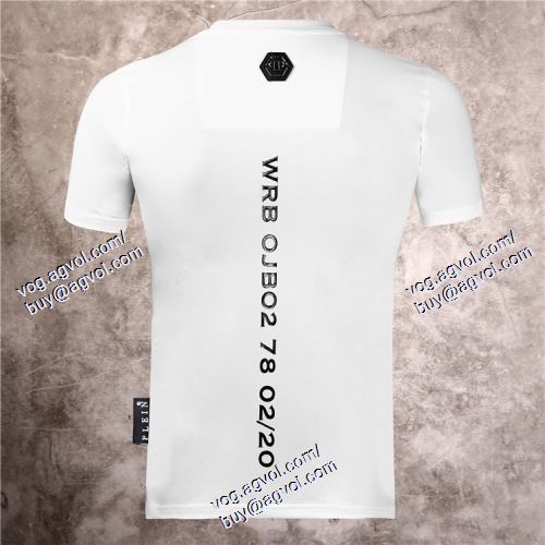  フィリッププレイン PHILIPP PLEIN めちゃくちゃお得 2色可選 PHILIPP PLEINコピー ブランド 2021春夏 半袖Tシャツ 