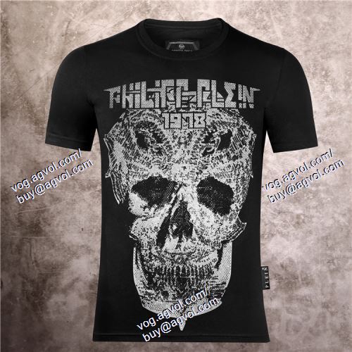  PHILIPP PLEINブランド 偽物 通販 2色可選 半袖Tシャツ 最旬アイテム フィリッププレイン PHILIPP PLEIN 2021春夏