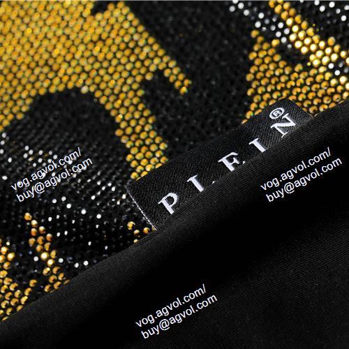  2021春夏 PHILIPP PLEINスーパーコピー 激安 2色可選 半袖Tシャツ フィリッププレイン PHILIPP PLEIN 首胸ロゴ  