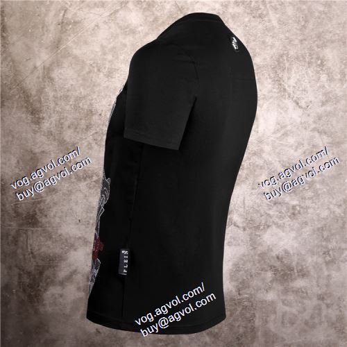  PHILIPP PLEINブランドコピー 半袖Tシャツ プレゼントに フィリッププレイン PHILIPP PLEIN 2021春夏