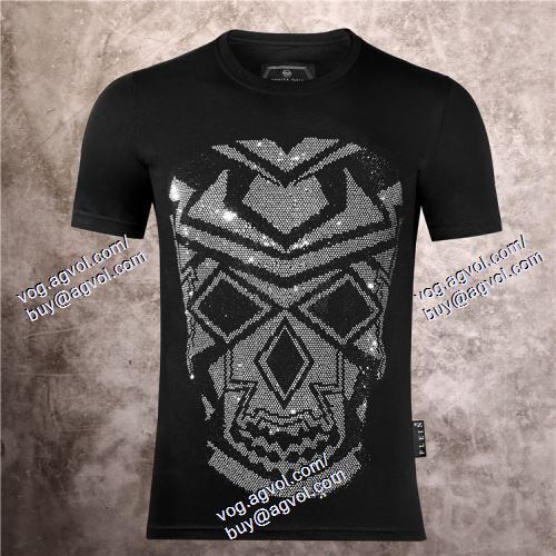  2021春夏 フィリッププレイン PHILIPP PLEIN 半袖Tシャツ 大特価 PHILIPP PLEINコピー