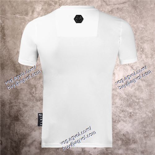 フィリッププレイン PHILIPP PLEIN お買得 PHILIPP PLEINコピー ブランド 2021春夏 半袖Tシャツ 2色可選