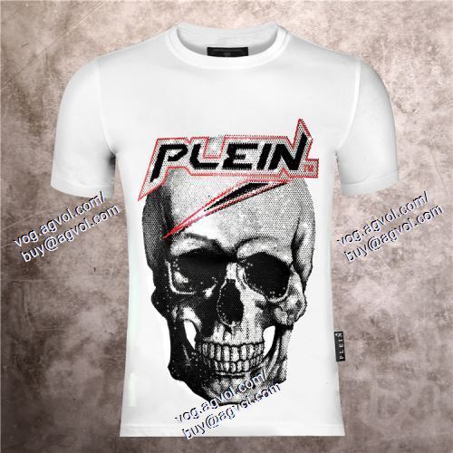 PHILIPP PLEINブランド 偽物 通販 2色可選 半袖Tシャツ フィリッププレイン PHILIPP PLEIN 超レア 2021春夏