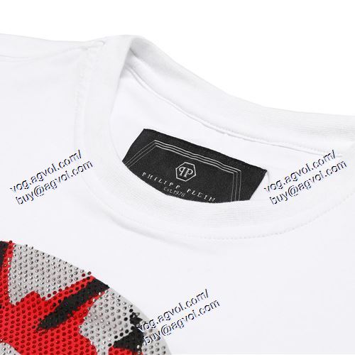  2021春夏 PHILIPP PLEINスーパーコピー 激安 大人のおしゃれに フィリッププレイン PHILIPP PLEIN 半袖Tシャツ 2色可選