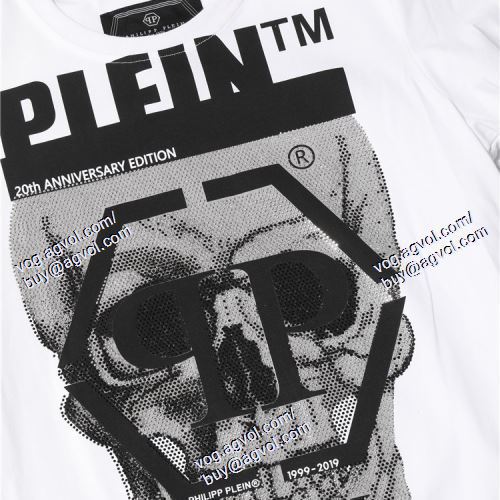  フィリッププレイン PHILIPP PLEIN ◆モデル愛用◆ PHILIPP PLEINブランドスーパーコピー 2021春夏 半袖Tシャツ 2色可選