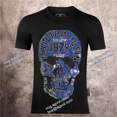  フィリッププレイン PHILIPP PLEIN 2021春夏 半袖Tシャツ 高級感演出 PHILIPP PLEINブランド コピー