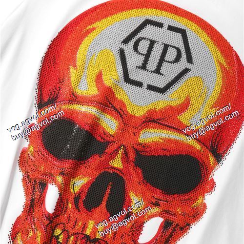  2021春夏 フィリッププレイン PHILIPP PLEIN 半袖Tシャツ 2色可選 PHILIPP PLEINコピー 存在感◎ 