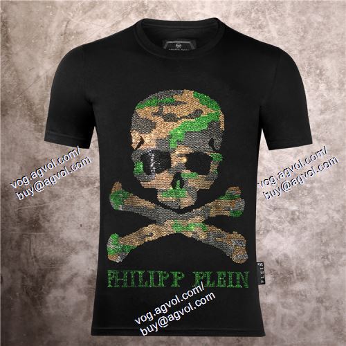  PHILIPP PLEINブランド 偽物 通販 贈り物にも◎ 半袖Tシャツ フィリッププレイン PHILIPP PLEIN 2021春夏
