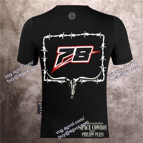  2021春夏 PHILIPP PLEINスーパーコピー 激安 半袖Tシャツ 高級感溢れるデザイン フィリッププレイン PHILIPP PLEIN 2色可選