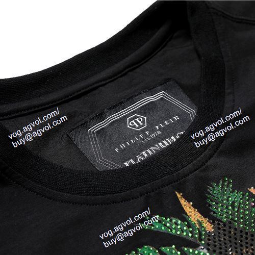  フィリッププレイン PHILIPP PLEIN 2色可選 上質 大人気！ 2021春夏 半袖Tシャツ PHILIPP PLEINコピーブランド