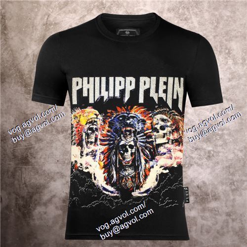  絶大な人気を誇る 2色可選 フィリッププレイン PHILIPP PLEIN 半袖Tシャツ PHILIPP PLEINブランドスーパーコピー 2021春夏