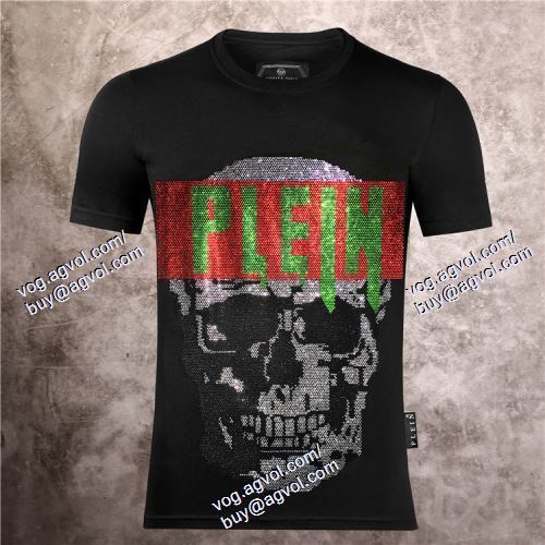 PHILIPP PLEINブランドコピー スタイルアップ効果 フィリッププレイン PHILIPP PLEIN 2021春夏 半袖Tシャツ