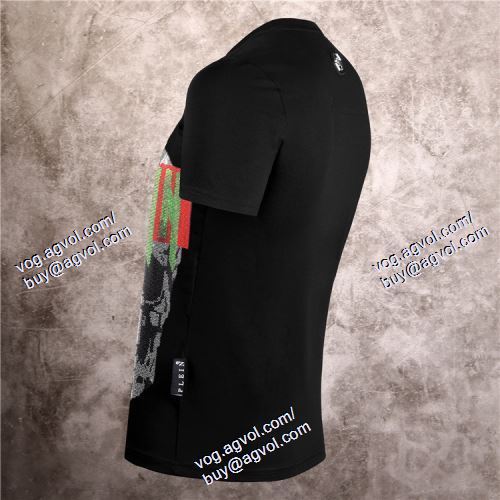  PHILIPP PLEINブランドコピー スタイルアップ効果 フィリッププレイン PHILIPP PLEIN 2021春夏 半袖Tシャツ