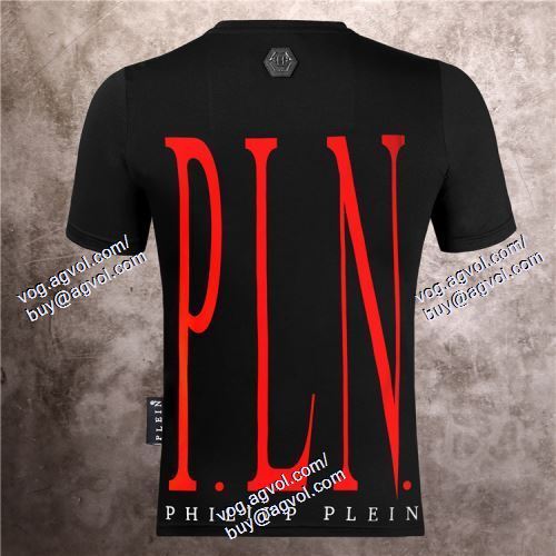  2021春夏 フィリッププレイン PHILIPP PLEIN 【激安】 PHILIPP PLEINコピー 2色可選 半袖Tシャツ