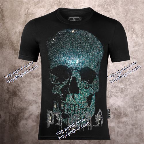  フィリッププレイン PHILIPP PLEIN 希少 PHILIPP PLEINコピー ブランド 2021春夏 半袖Tシャツ