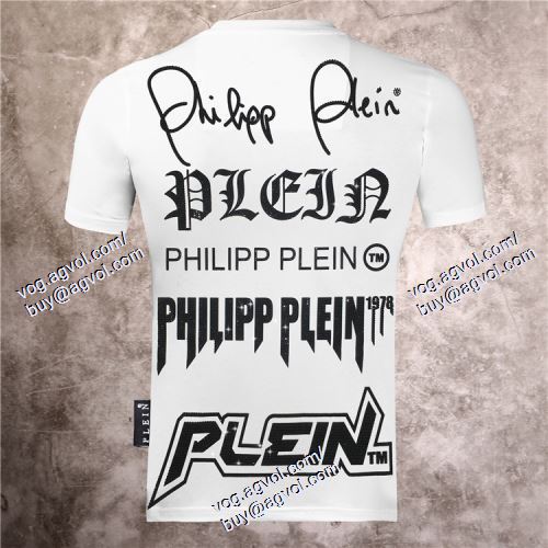  2色可選 2021春夏 PHILIPP PLEINスーパーコピー 激安 希少 フィリッププレイン PHILIPP PLEIN 半袖Tシャツ