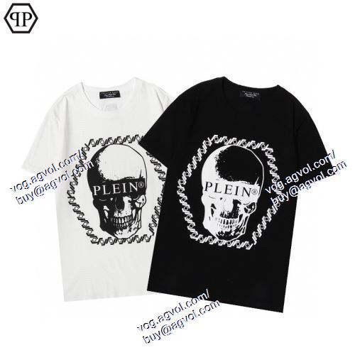  PHILIPP PLEIN偽物ブランド 2色可選 フィリッププレイン PHILIPP PLEIN 2021春夏 半袖Tシャツ SALE開催 