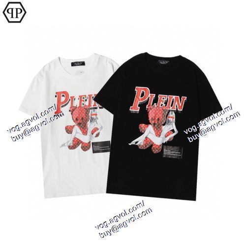  PHILIPP PLEINスーパーコピー 2色可選 フィリッププレイン PHILIPP PLEIN 最旬アイテム 半袖Tシャツ 2021春夏