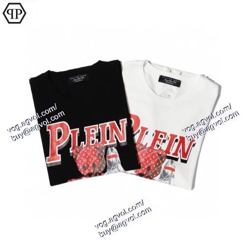  PHILIPP PLEINスーパーコピー 2色可選 フィリッププレイン PHILIPP PLEIN 最旬アイテム 半袖Tシャツ 2021春夏