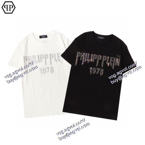  2021春夏 2色可選 PHILIPP PLEINスーパーコピー 激安 半袖Tシャツ フィリッププレイン PHILIPP PLEIN SALE!今季