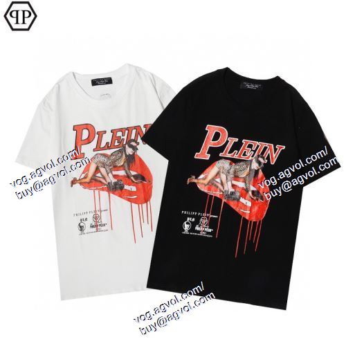  フィリッププレイン PHILIPP PLEIN 半袖Tシャツ 2021春夏 PHILIPP PLEINコピーブランド 2色可選 ★安心★追跡付  