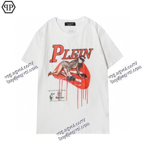  フィリッププレイン PHILIPP PLEIN 半袖Tシャツ 2021春夏 PHILIPP PLEINコピーブランド 2色可選 ★安心★追跡付  