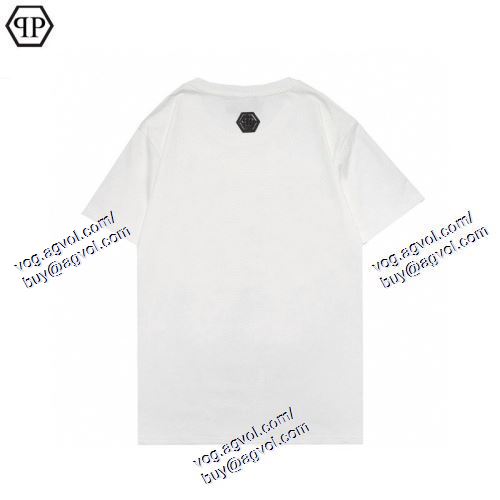  フィリッププレイン PHILIPP PLEIN 半袖Tシャツ 2021春夏 PHILIPP PLEINコピーブランド 2色可選 ★安心★追跡付  