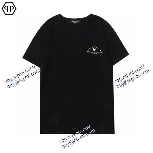  2021春夏 フィリッププレイン PHILIPP PLEIN 2色可選 半袖Tシャツ PHILIPP PLEINスーパーコピー 代引 ～希少