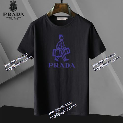 2色可選 半袖シャツ PRADAコピー 人気新品★超特価★ 2021春夏 プラダ PRADA 