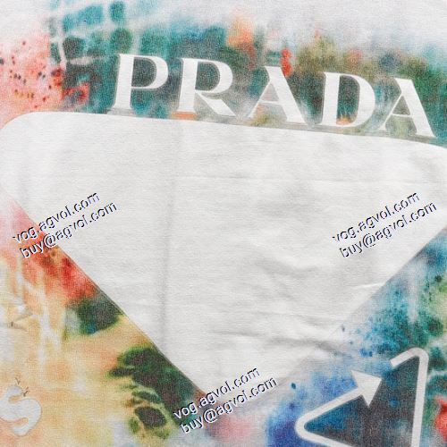 PRADAブランド 偽物 通販 半袖シャツ 2色可選 プラダ PRADA 2021春夏 上品な輝きを放つ形  
