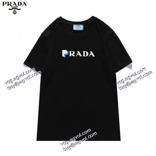 2色可選 PRADAスーパーコピー 激安 2021春夏 スタイリッシュな印象 半袖シャツ プラダ PRADA 