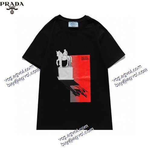 2021春夏  2色可選 PRADA偽物ブランド 綺麗に決まるフォルム！ 半袖シャツ プラダ PRADA