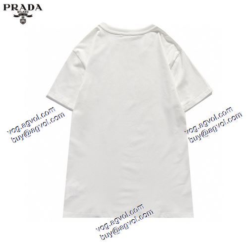 2021春夏  2色可選 PRADA偽物ブランド 綺麗に決まるフォルム！ 半袖シャツ プラダ PRADA